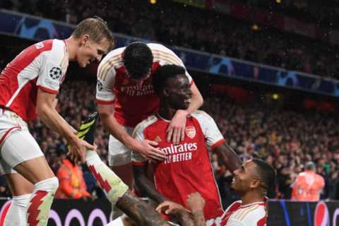 Arsenal vs Tottenham: Red-hot Gunners Prepare to Battle Rival Spurs in a Thrilling Premier League..