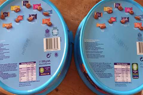 Shoppers Fume as Cadbury Shrinks Tub Size for Christmas