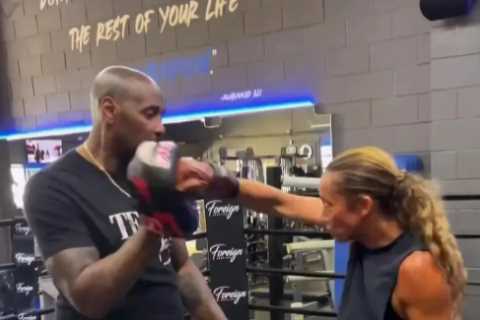 CBS Sports star Kate Abdo leaves Deontay Wilder's coach awe-struck with her impressive skills