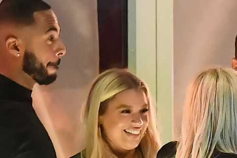 Strictly Couple Molly Rainford and Tyler West Enjoy Double Date Night with Her Mum and Dad