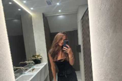 Hollyoaks Star Jennifer Metcalfe Turns Heads in Stunning All-Black Outfit