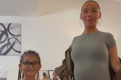 Pregnant Hollyoaks actress Chelsee Healey flaunts baby bump in chic jumpsuit