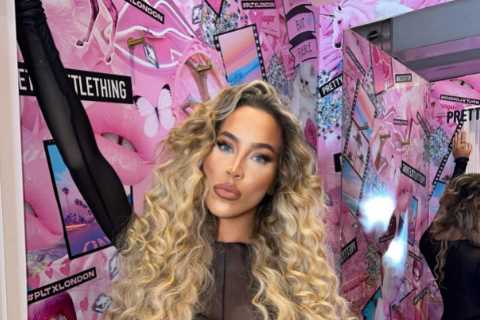 TOWIE Star Dani Imbert Turns Heads in Revealing Catsuit