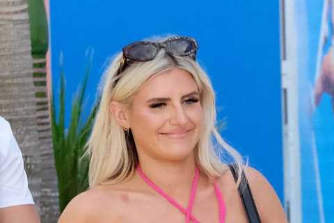 Love Island's Chloe Burrows Nearly Spills Out of Daring Bikini Top on Ibiza Getaway with Lottie Moss