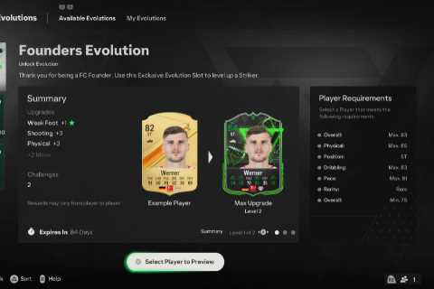 Upgrade your cards with Evolutions in EA FC 24