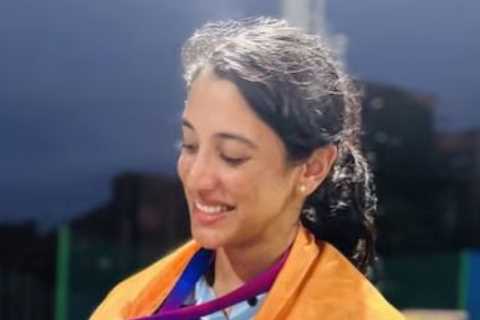 Cricket Star Smriti Mandhana Receives Hero's Welcome After Winning Gold Medal at Asian Games