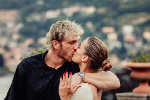 Logan Paul Confirms Fiancee Nina Agdal Will Attend Fight Against Dillon Danis Despite Restraining..