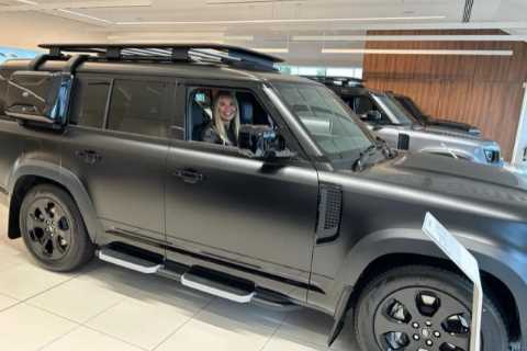 Christine McGuinness in tears as she splashes out on brand new £85k Land Rover