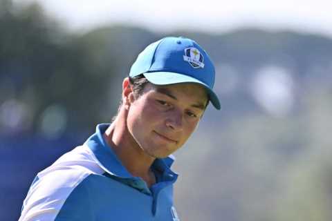 Ryder Cup Star Viktor Hovland Swears Live on TV After Dominant Opening Day Win in Fourballs