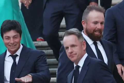 Single Viktor Hovland spotted holding hands with surprising ‘date’ during night out with Ryder Cup..