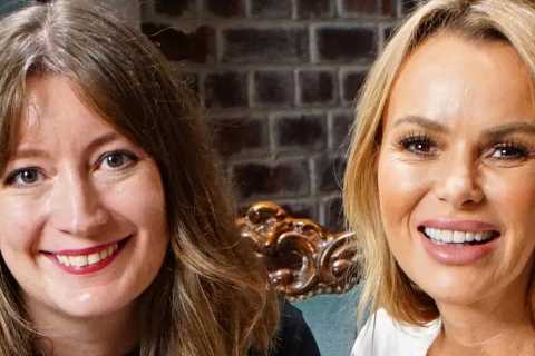 Amanda Holden poses semi-nude for stunning portrait: Behind-the-scenes of Sky TV show
