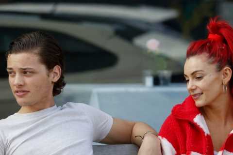 Strictly Stars Bobby Brazier and Dianne Buswell Enjoy a Break from Training for Second Live Show
