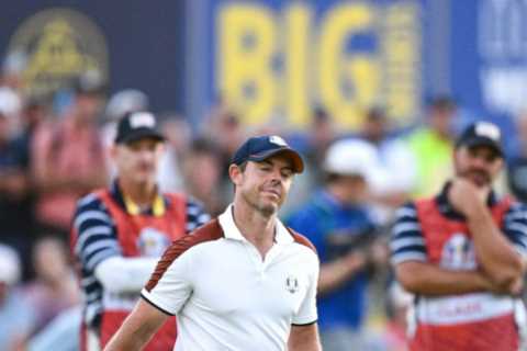 Rory McIlroy involved in heated altercation with caddie at Ryder Cup