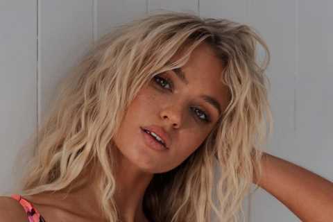 Love Island Star Lucie Donlan Rocks Retro Swimsuit in Stunning Photoshoot