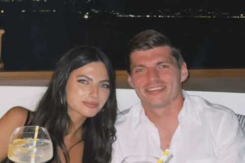 Kelly Piquet Dazzles in Black Dress as F1 Star Max Verstappen Celebrates Birthday with Glamorous..