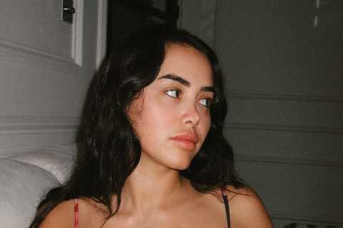 Geordie Shore Star Marnie Simpson Stuns in Sheer Lace Top