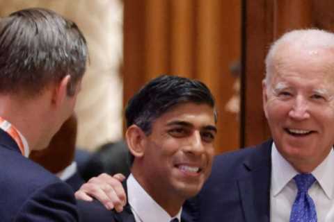 Rishi Sunak and Joe Biden look to secure trade agreement before upcoming elections
