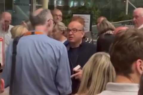 Dragons’ Den Star Touker Suleyman Sparks Controversy at Airport Over Delayed Flight