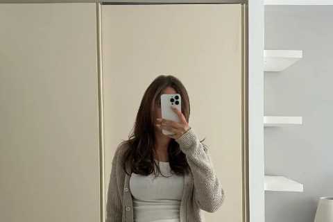 Pregnant Lucy Watson shares adorable baby bump photo as fans react