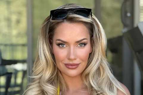 Paige Spiranac risks Instagram ban as she goes braless in completely open jacket for raunchy snap