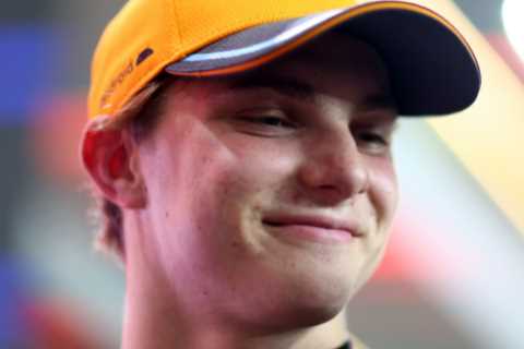 Awkward moment Oscar Piastri is told live on TV that his F1 qualifying time was deleted