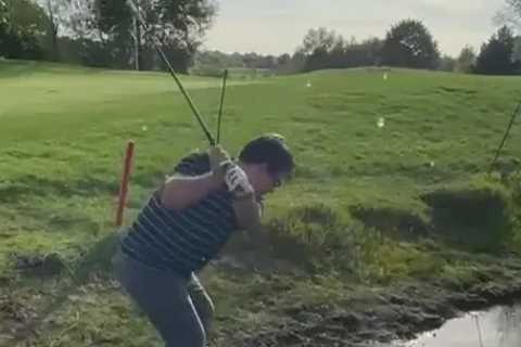 Major TV Star's Hilarious Golf Fail at James Maddison's Charity Event