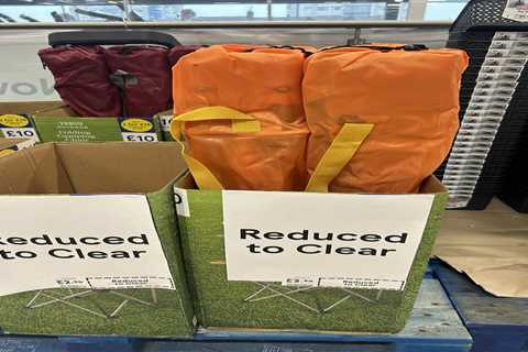 Shoppers Take Advantage of Huge Discount on Foldable Camping Chairs at Tesco