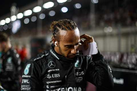 Lewis Hamilton Apologizes for Qatar GP Crash with Team-Mate George Russell