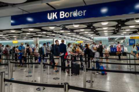 More than 1,000 passengers have entered the UK without going through passport control, Home Office..