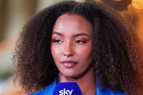 Meet Naomi Schiff – Sky Sports’ glamorous F1 presenter who is pals with Lewis Hamilton and travels..