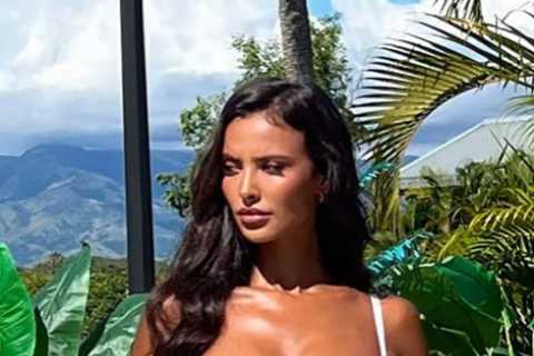 Maya Jama stuns in vibrant outfit after filming Love Island Games