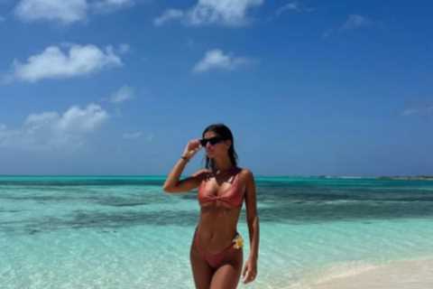 Lando Norris' Ex Luisinha Oliveira Turns Heads in Sexy Beach Photos