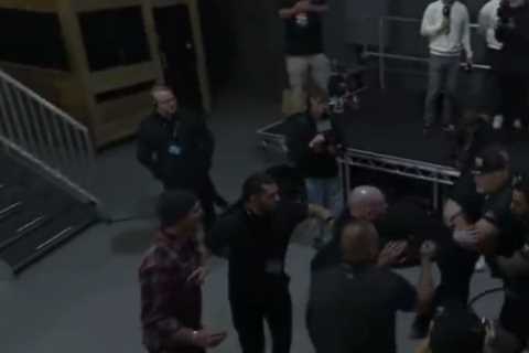 Tommy Fury's Dad John Charges at Jake and Logan Paul's Father at Heated Misfits Boxing Workout