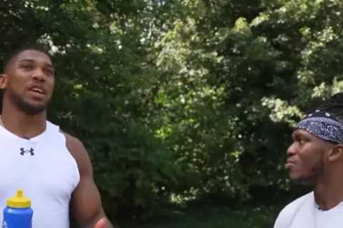 Anthony Joshua Open to Fighting on Same Card as KSI