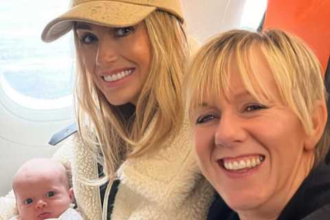 Laura Anderson Claps Back at Mum-Shamers Over First Flight with Daughter Bonnie