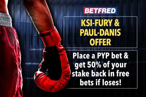 KSI and Tommy Fury Face Off in Highly-Anticipated Boxing Match: Betfred Offers 50% Stake Back in..