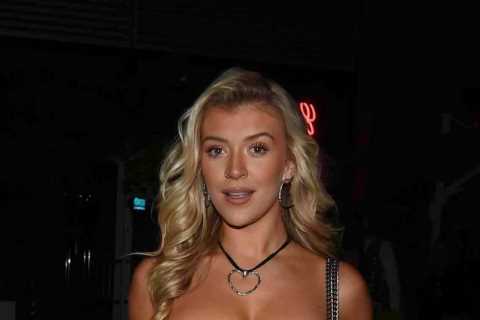Love Island's Molly Marsh Turns Heads in Tiny Leather Minidress