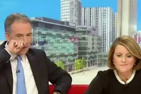 BBC Breakfast Host Caught Picking Nose Live on Air