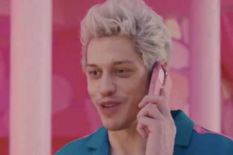 Pete Davidson Throws Shade at Kanye West in SNL Skit