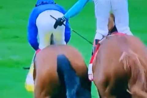Bizarre Moment Oisin Murphy Gets 'Tickled' by Rival Jockey Seconds After Winning Big Race