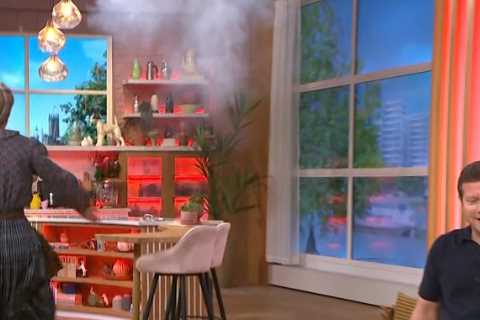This Morning Studio Evacuated During Hilarious Mrs Doubtfire Skit