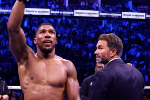 Eddie Hearn Reveals Eye-watering Fight Purses for Anthony Joshua vs Tyson Fury but It Depends on..