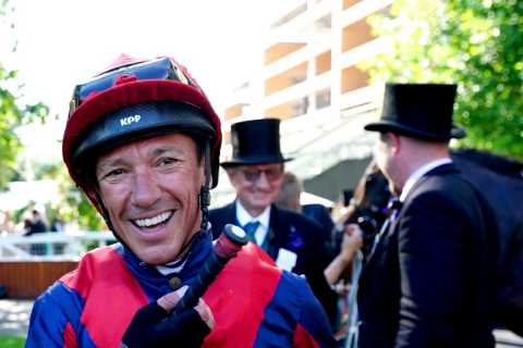 Frankie Dettori's Horses for Champions Day at Ascot