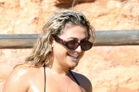 Love Island Star Antigoni Buxton Shows Off Bikini Body in Greece
