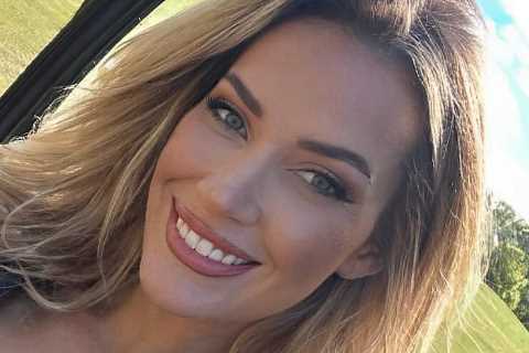 Paige Spiranac Causes a Stir with Busty Selfies in Outrageous Outfit