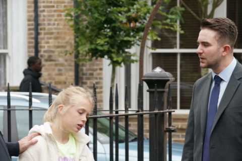 Heartbreak for Lexi Mitchell as she uncovers the truth about Jay Brown in EastEnders
