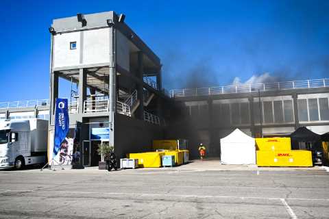Explosion and Fire at Formula E Testing Halts Pre-Season Activities