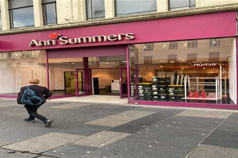 Ann Summers Closes Flagship Store in Glasgow