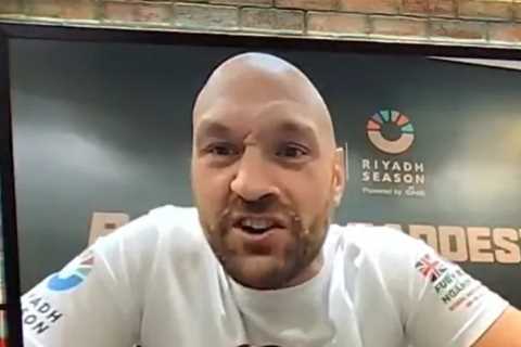 Tyson Fury Leaves Ariel Helwani Flustered with X-Rated Outburst