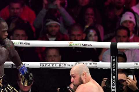 Deontay Wilder Eyeing Shock Career Change in Power Slap After Anthony Joshua Fight
